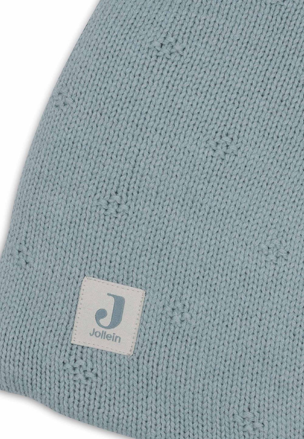 Jollein Krabbeldecke 75x95cm Cosy Knit - Sea Green Meist gekauft