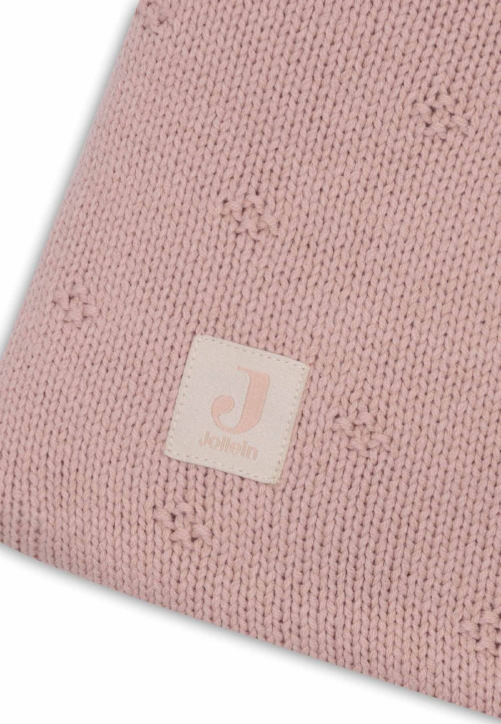 Jollein Krabbeldecke 75x95cm Cosy Knit - Wild Rose Blitzverkäufe