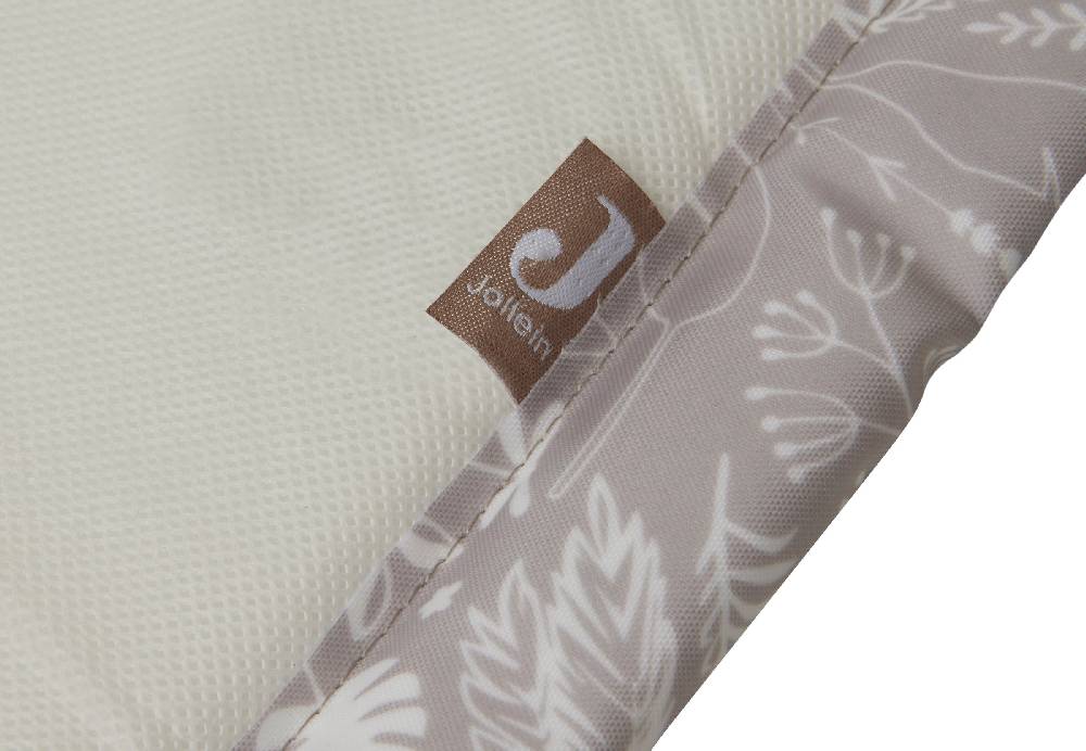 Jollein Laufgittereinlage Botanical 75x95cm Nougat Sonderangebot