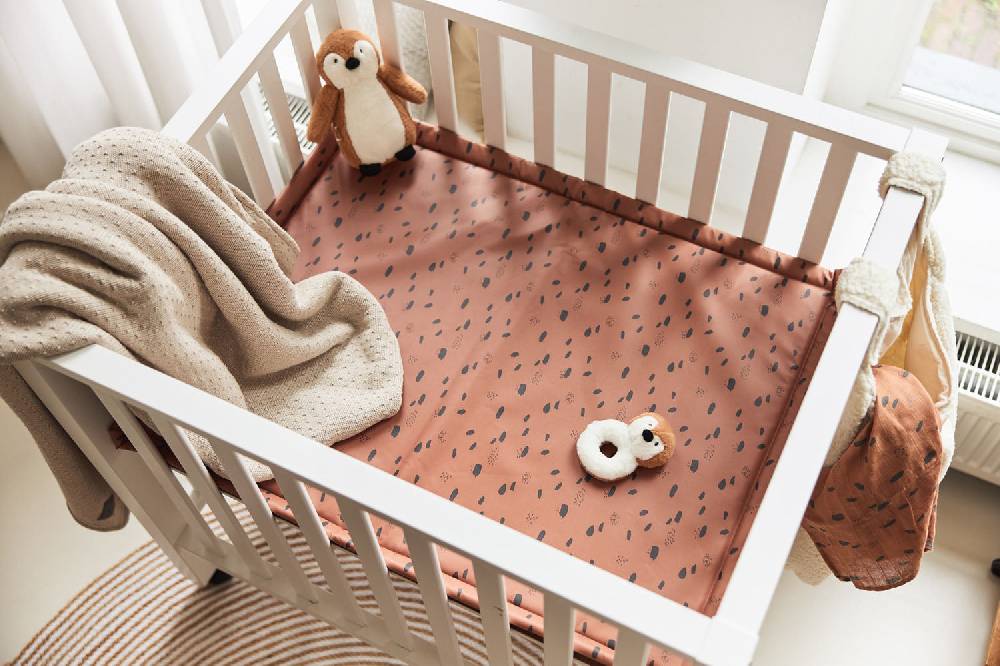 Jollein Laufgittereinlage 75x95cm Spot Caramel Rabatt