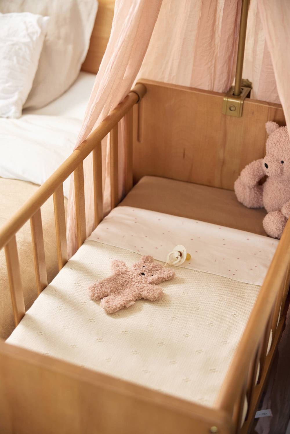 Jollein Schmusetuch Teddy Bear - Wild Rose Muttertagsangebot