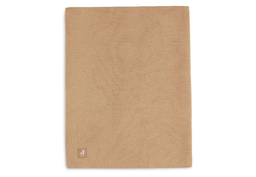 Jollein Decke Kinderbett 100x150cm Basic Knit Biscuit Sonderangebote
