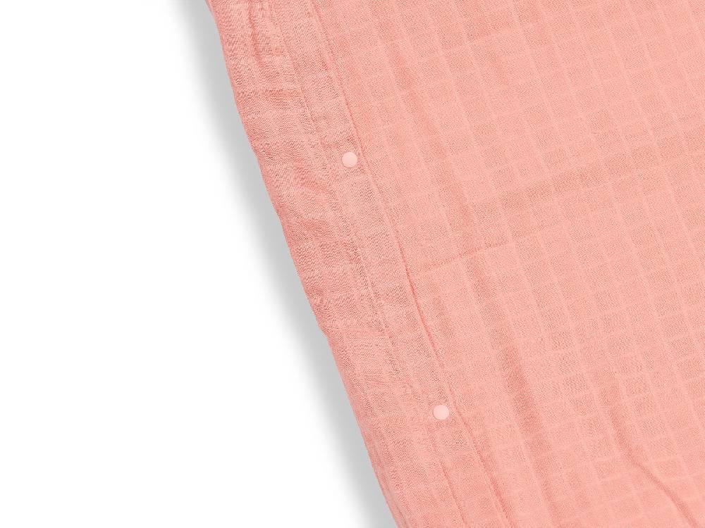 Jollein Wickelauflagenbezug Wrinkled Cotton 50x70cm Rosewood Neueste Stile