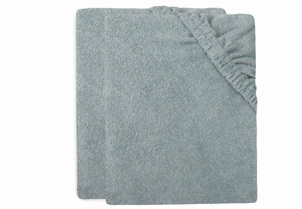Jollein Wickelauflagenbezug Frottee 50x70cm - Sea Green - 2 Stück Bis zu 50% Rabatt