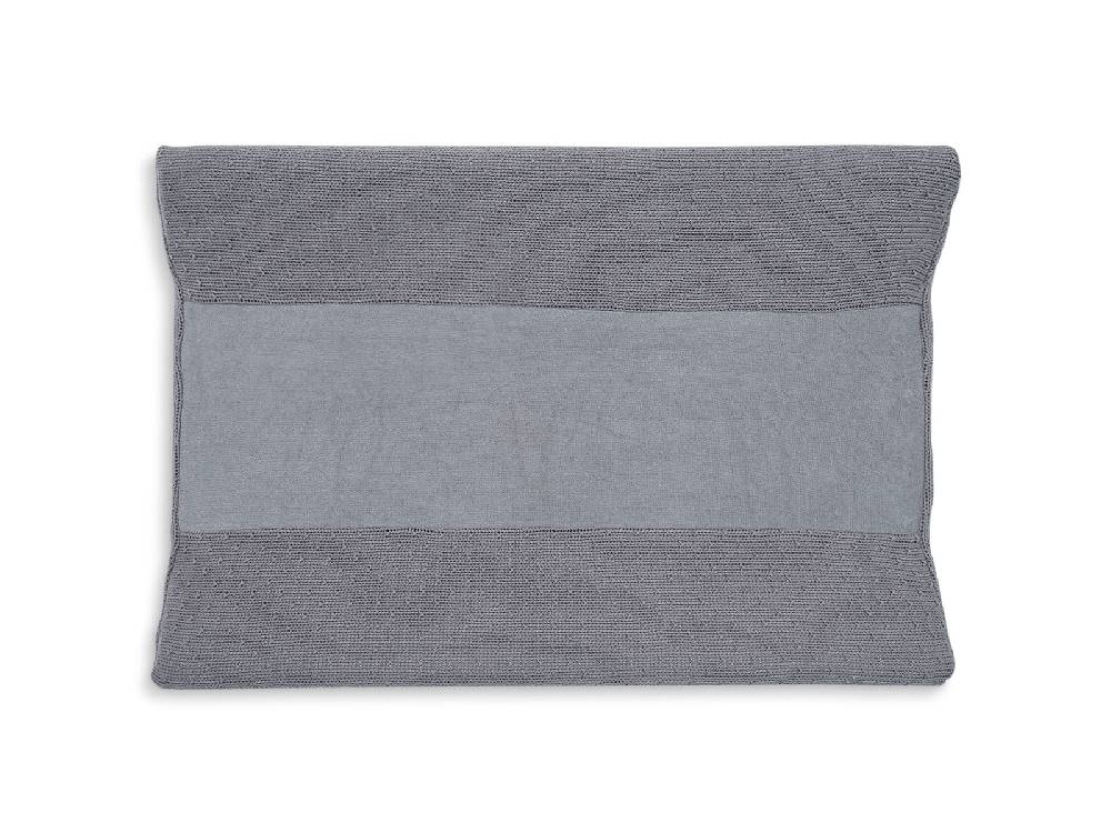 Jollein Wickelauflagenbezug 50x70cm Bliss Knit Storm Grey Nur noch ein Tag übrig