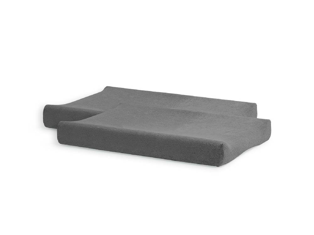Jollein Wickelauflagenbezug Frottee 50x70cm Storm Grey (2pack) Super Rabatt