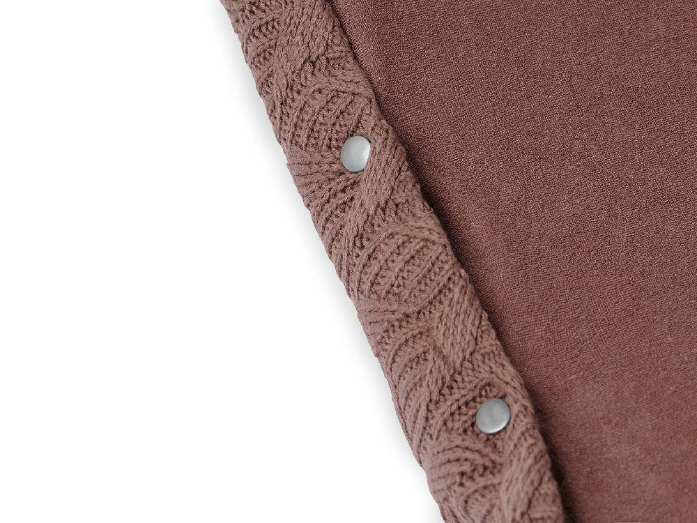 Jollein Wickelauflagenbezug 50x70cm Spring Knit Chestnut Clearance-Verkauf