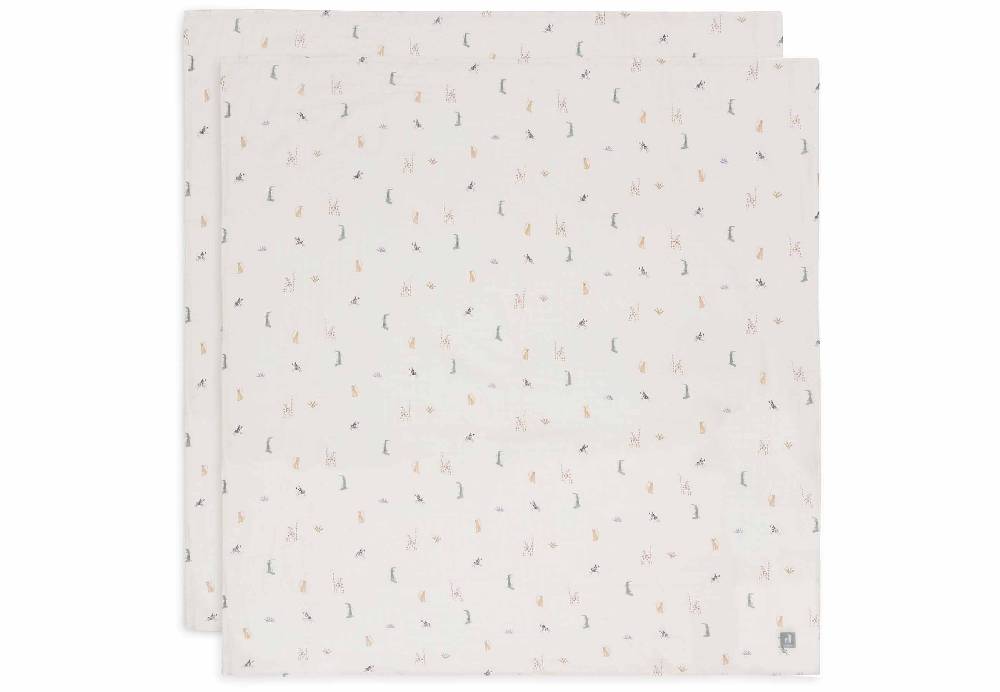 Jollein Mullwindeln 115x115cm - Jungle Jambo - 2 Stück