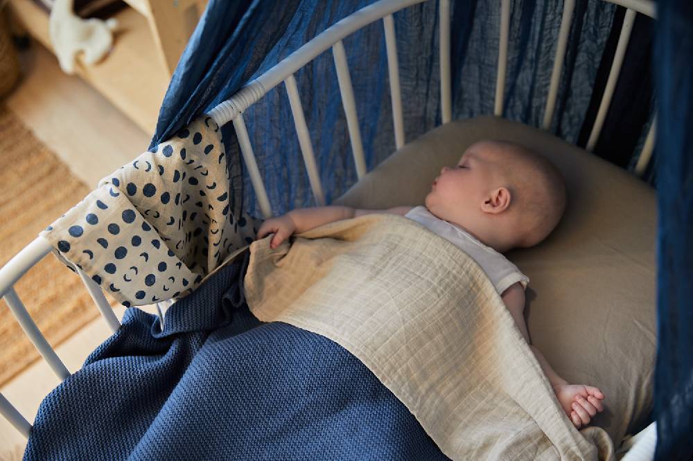 Jollein Bettlaken Kinderbett 120x150cm Wrinkled Cotton Nougat Fabrik Onlineshop