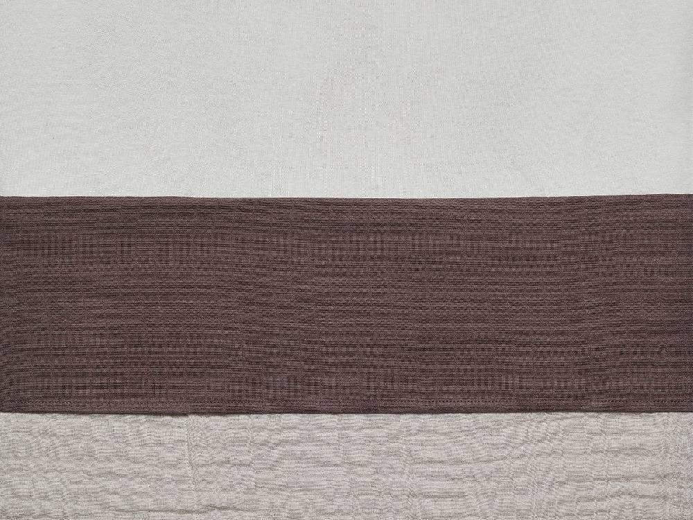 Jollein Bettlaken Wiege 75x100cm Wrinkled Cotton Chestnut Preisnachlass