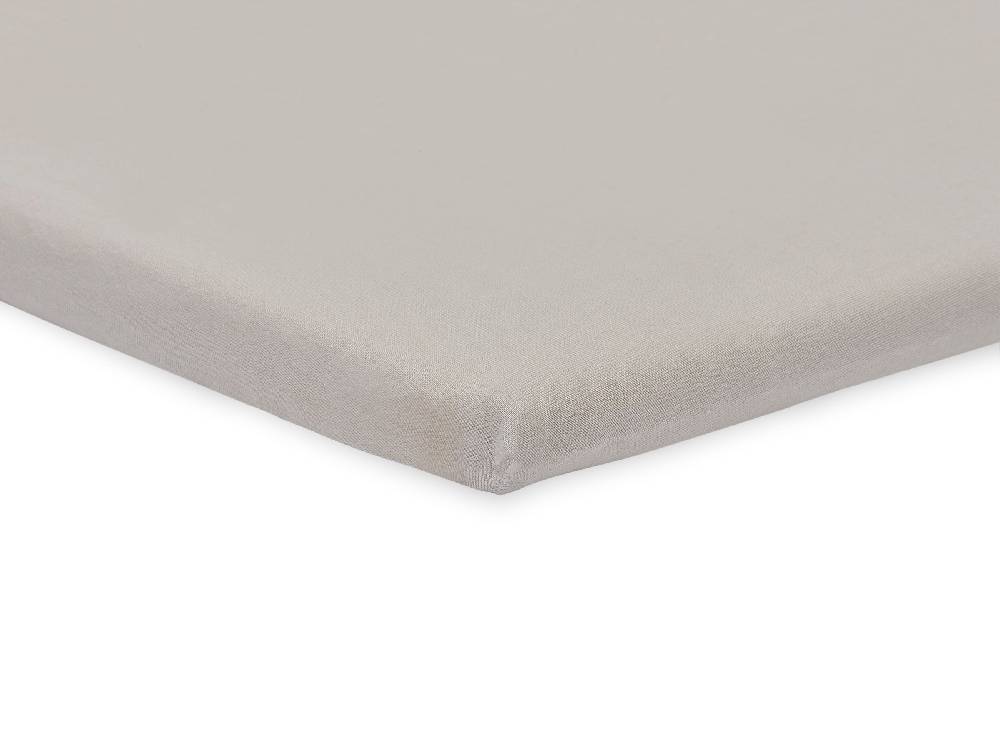 Jollein Spannbettlaken Jersey Laufgitter 75x95cm Soft Grey Begrenzte Freigabe