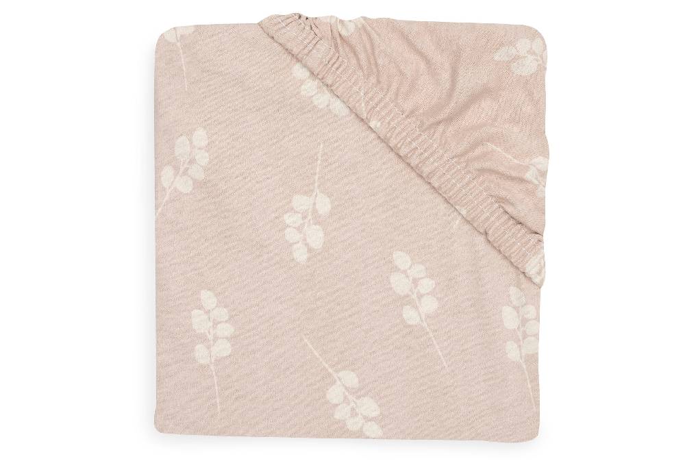 Jollein Spannbettlaken Jersey 60x120cm Twig Wild Rose JETZT KAUFEN