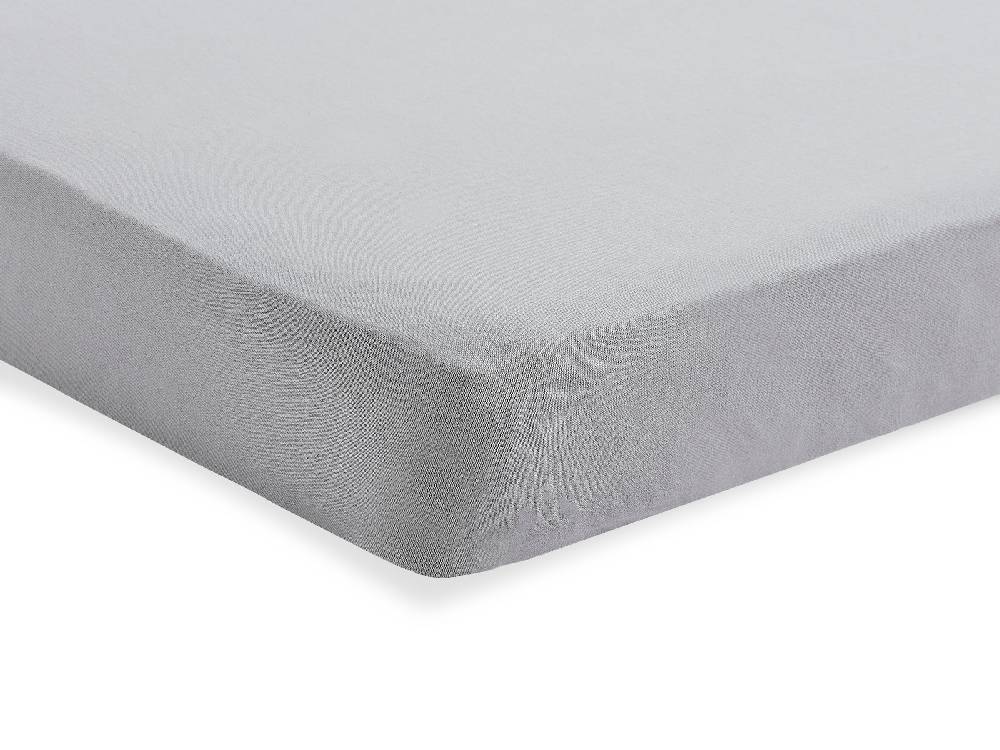 Jollein Spannbettlaken Jersey 60x120cm Soft Grey Nur für heute