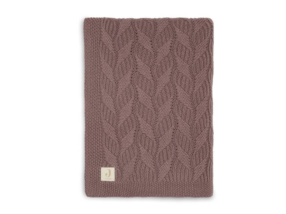 Jollein Decke Wiege 75x100cm Spring Knit Chestnut Kostenloser Versand international