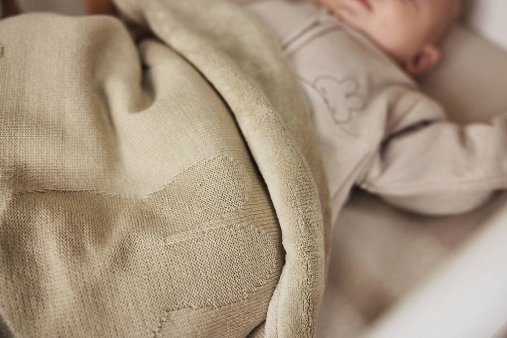 Jollein Decke Kinderbett 100x150cm Miffy Olive Green/Coral Fleece Im Verkauf