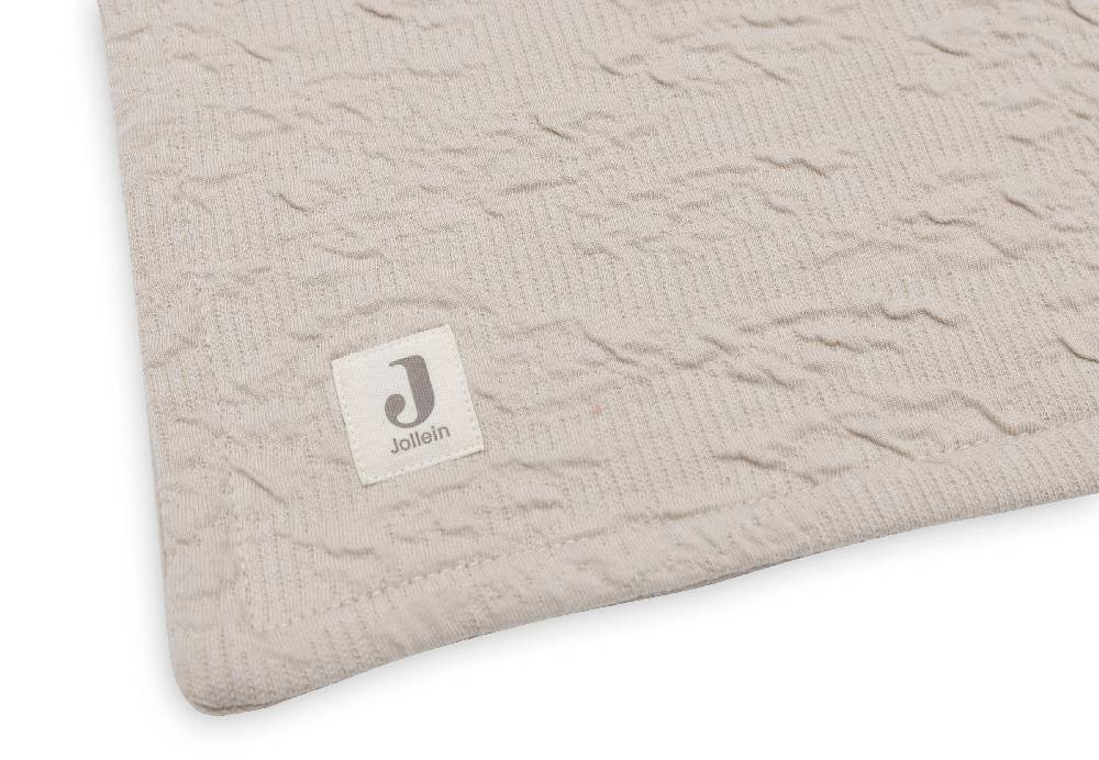 Jollein Decke Kinderbett 100x150cm Soft Waves Nougat Online