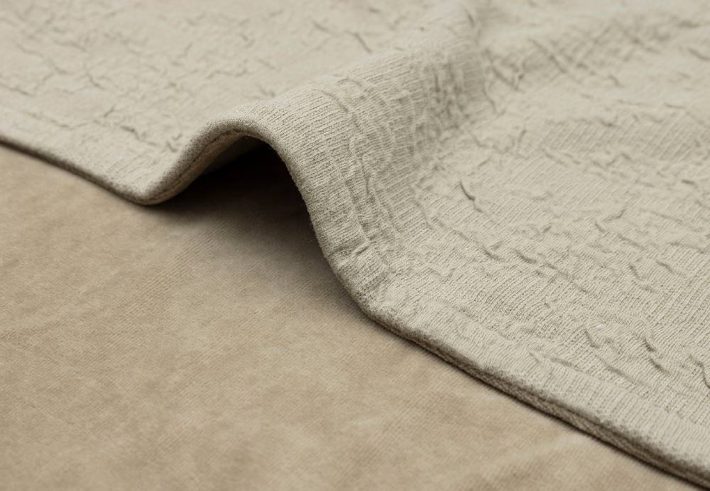Jollein Decke Wiege 75x100cm Soft Waves Olive Green Outlet