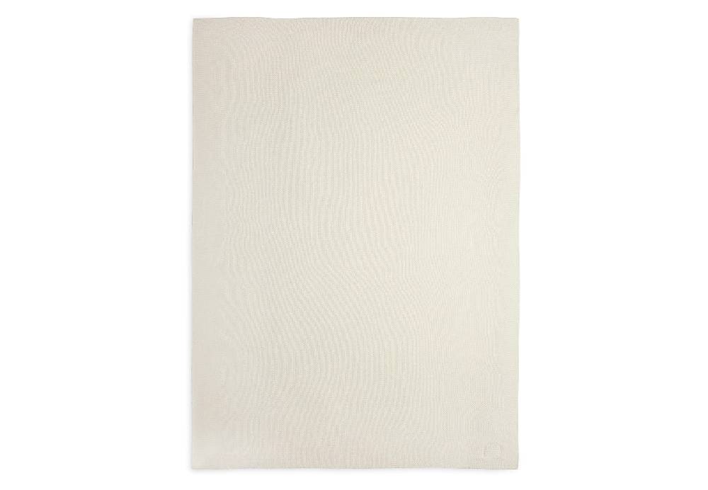 Jollein Decke Kinderbett 100x150cm Basic Knit Ivory Auslauf
