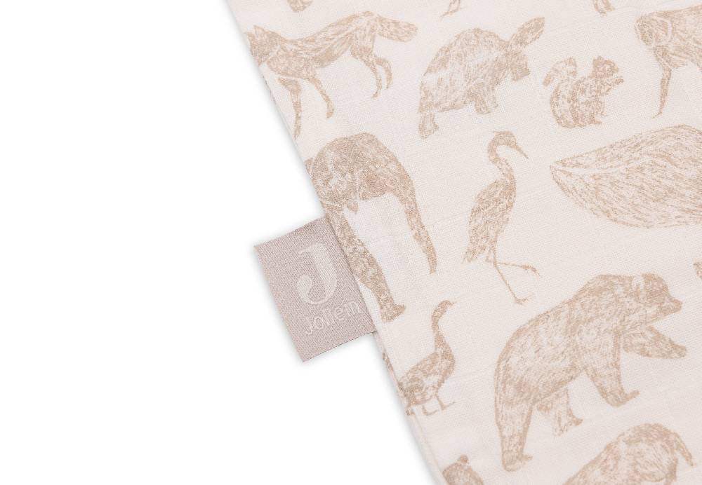 Jollein Schlafsack Hydrophil 70cm Animals Nougat Blitzverkäufe
