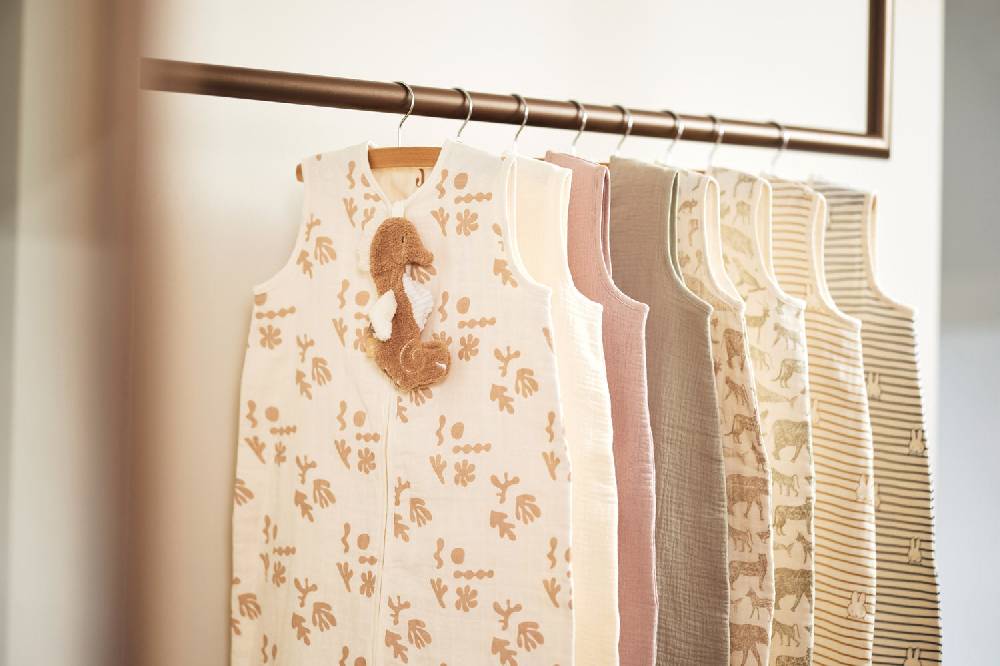 Jollein Schlafsack Hydrophil 70cm Animals Nougat Blitzverkäufe