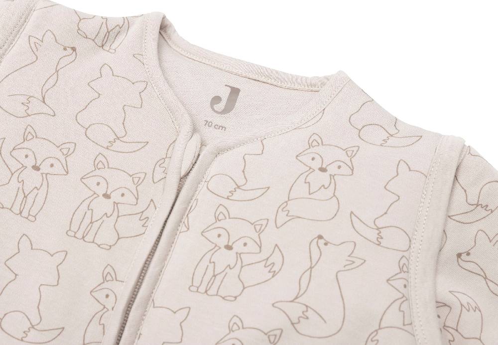 Jollein Schlafsack mit Abnehmbaren Ärmeln 70cm Fox Nougat Saisonschlussverkauf