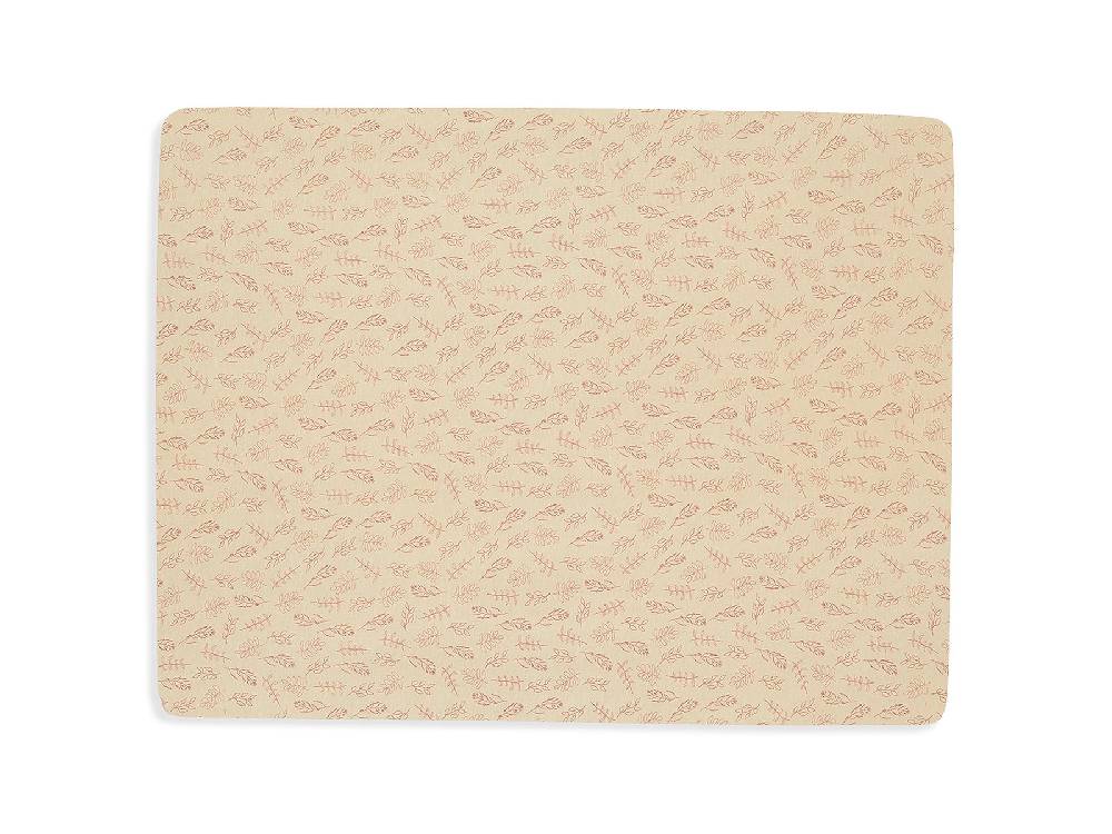 Jollein Spannbettlaken Jersey Laufgitter 75x95cm Meadow Rosewood Heißer Verkauf