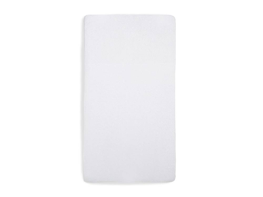 Jollein Spannbettlaken Frottee Wasserdicht 75x150cm White Tägliche Deals