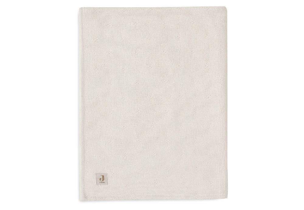 Jollein Decke Kinderbett 100x150cm Cosy Knit - Ivory/Velvet Bis zu 60% Rabatt
