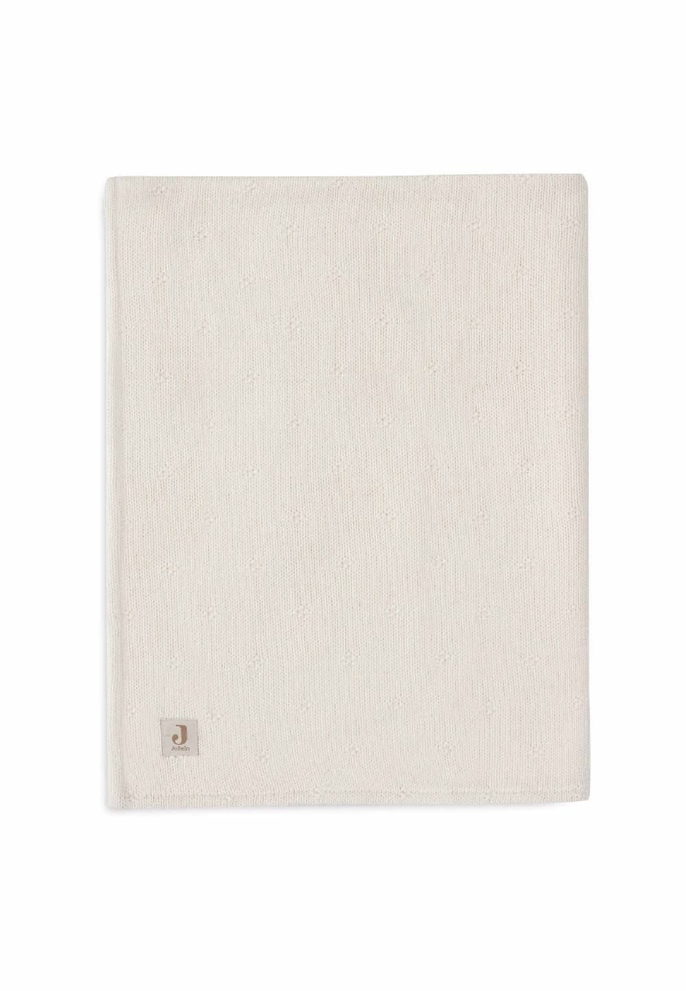 Jollein Decke Kinderbett 100x150cm Cosy Knit - Ivory/Velvet Bis zu 60% Rabatt