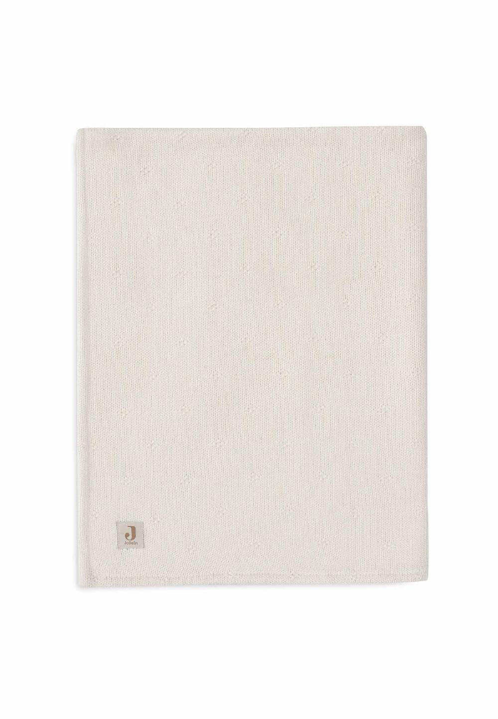 Jollein Decke Wiege 75x100cm Cosy Knit - Ivory/Velvet Bis zu 55% Rabatt