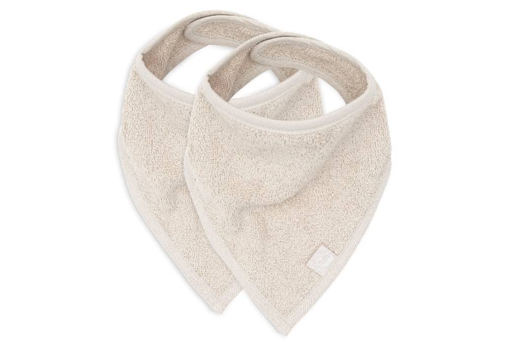 Jollein Lätzchen Bandana Nougat (2pack) 50% Rabatt mit kostenlosem Versand