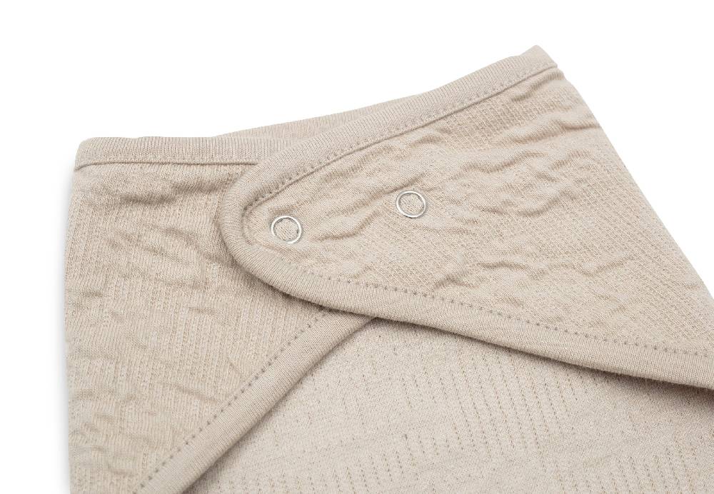 Jollein Lätzchen Bandana Soft Waves Nougat (2pack) Clearance-Verkauf