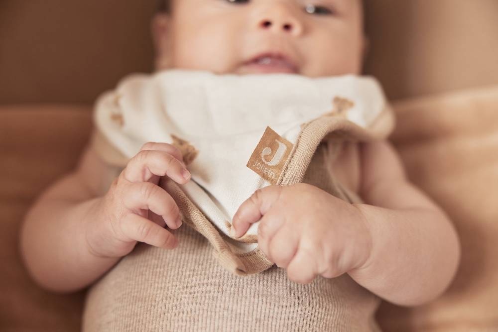 Jollein Lätzchen Bandana Teddy Bear GOTS (2pack) Begrenzt auf 3 Tage