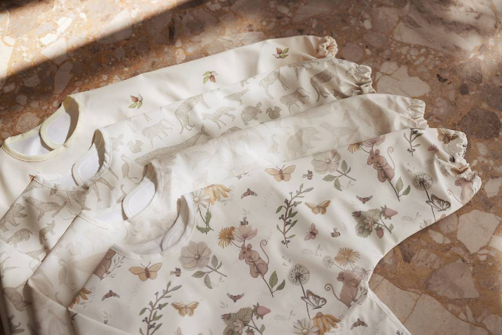Jollein Lätzchen Wasserdicht mit Ärmeln Dreamy Mouse Online