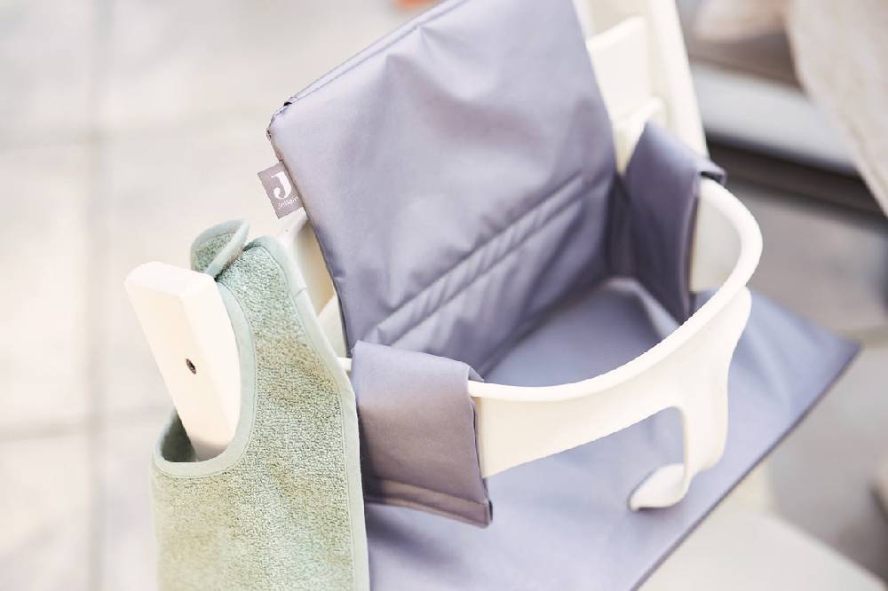 Jollein Sitzverkleinerer für Kinderhochstuhl Storm Grey Meist gekauft