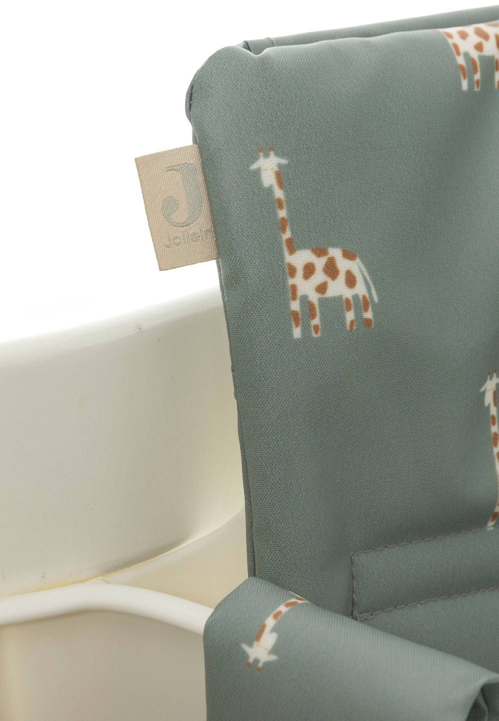 Jollein Sitzverkleinerer für Kinderhochstuhl - Jungle Jambo - Giraffe Rabatt