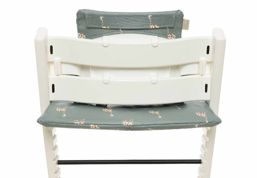 Jollein Sitzverkleinerer für Kinderhochstuhl - Jungle Jambo - Giraffe Rabatt