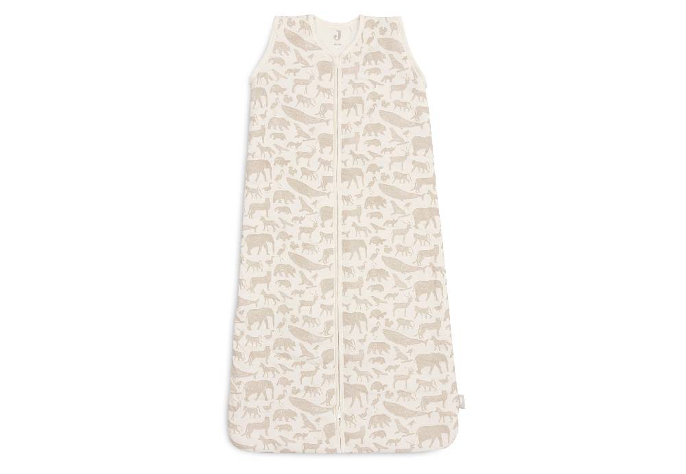 Jollein Schlafsack mit Abnehmbaren Ärmeln 110cm Animals Nougat Exklusivangebot
