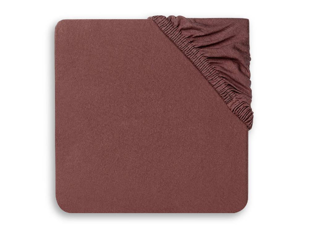 Jollein Spannbettlaken Jersey 40/50x80/90cm Chestnut Blitzangebot