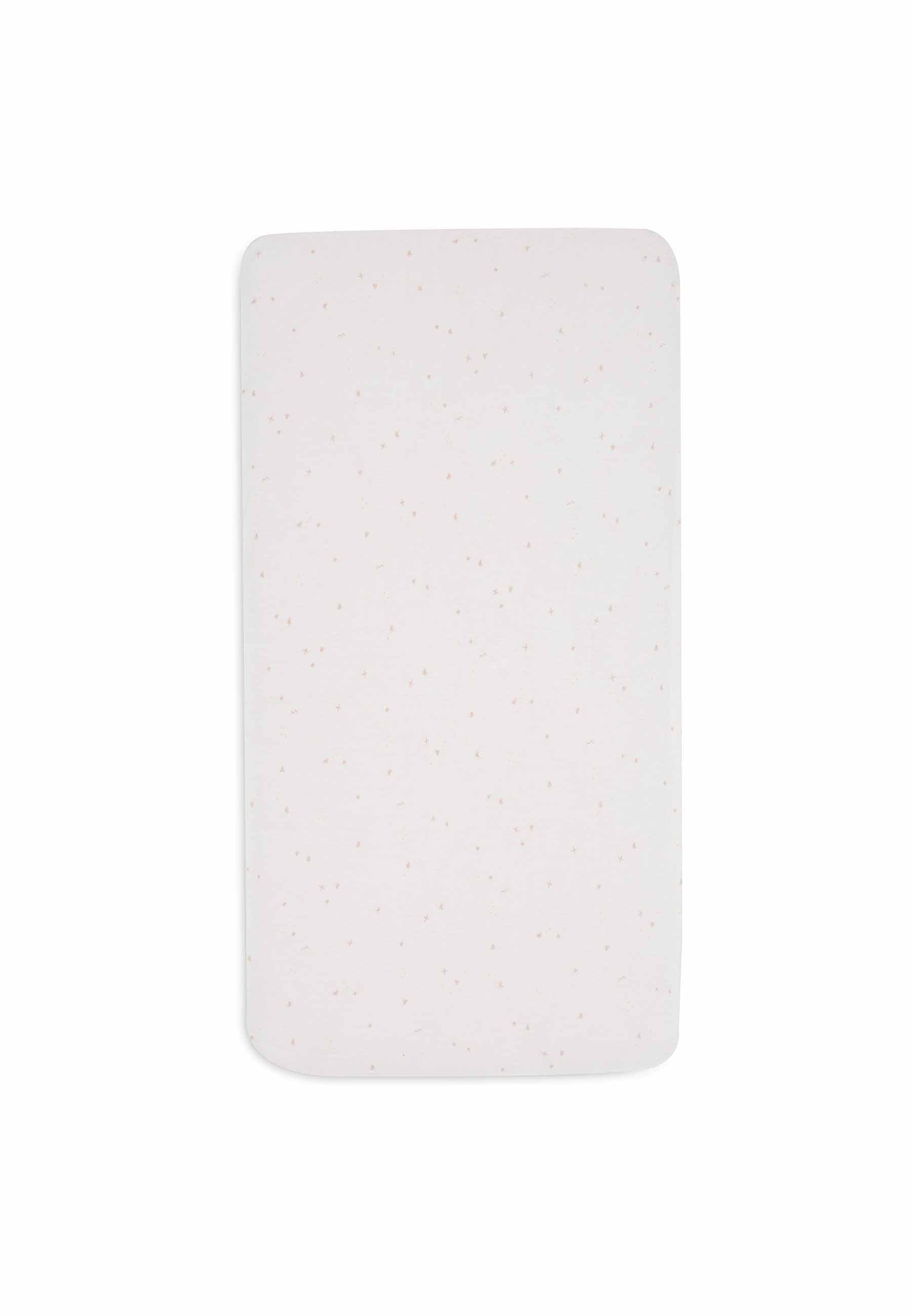 Jollein Spannbettlaken Jersey 70/75x140/150cm Twinkling - Wild Rose Riesige Ersparnisse