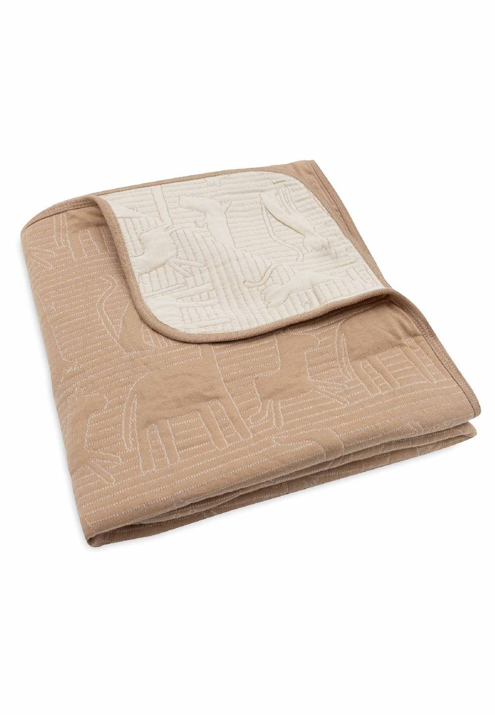 Jollein Decke Kinderbett 100x150cm Jungle Jambo - Biscuit/Oatmeal Bis zu 50% Rabatt