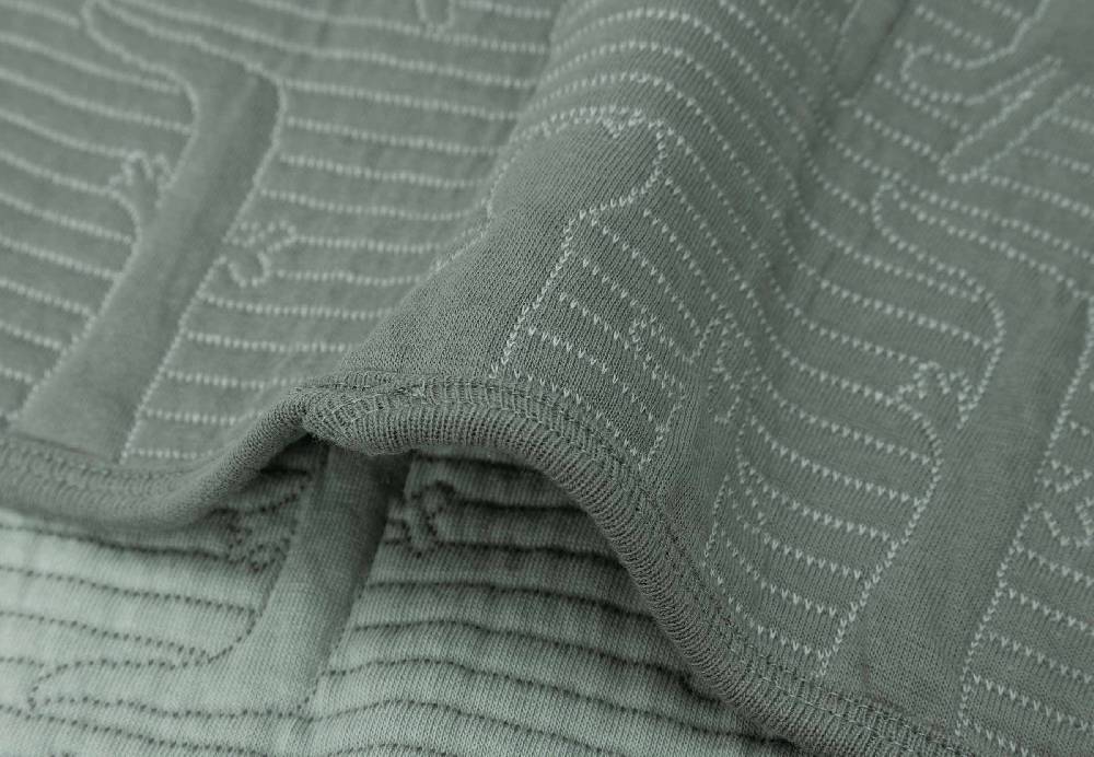 Jollein Decke Kinderbett 100x150cm Jungle Jambo - Ash Green/Laurel Bis zu 60% Rabatt