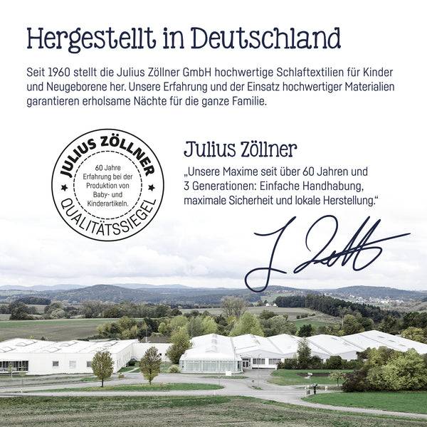 Julius Zöllner Stillkissen aus Baumwollmusselin, grün Letzte 3 Tage