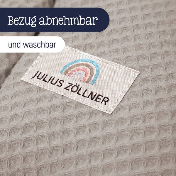 Julius Zöllner Stillkissen mit Knopf, Waffelpiqué Seashell Letzter Tag