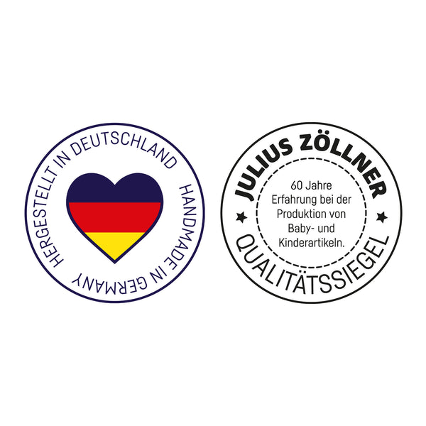 Julius Zöllner Bezug Wickelunterlage/2-Keil-Mulde aus Musselin, Ivory Clearance-Verkauf