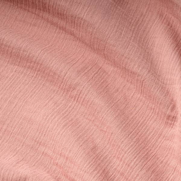 Julius Zöllner Bezug Wickelunterlage/2-Keil-Mulde aus Musselin, Dusty rose Kostenloser Versand international