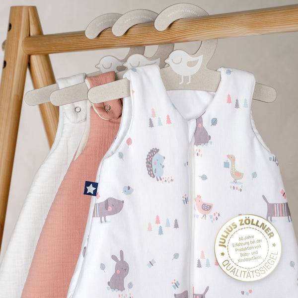 Julius Zöllner Jersey Schlafsack - Crazy Animals Weihnachtsangebot