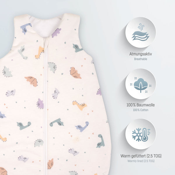 Julius Zöllner Jersey Schlafsack - Little Dinos Valentinstagsangebot