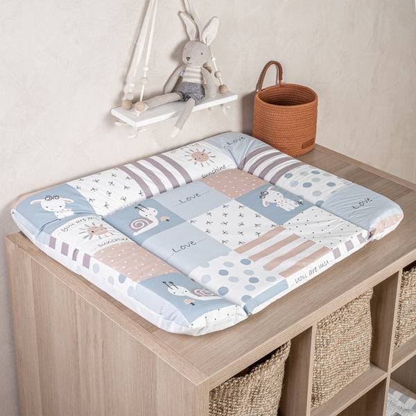 Julius Zöllner Wickelauflage "Softy", Patch Blue Wochenangebot