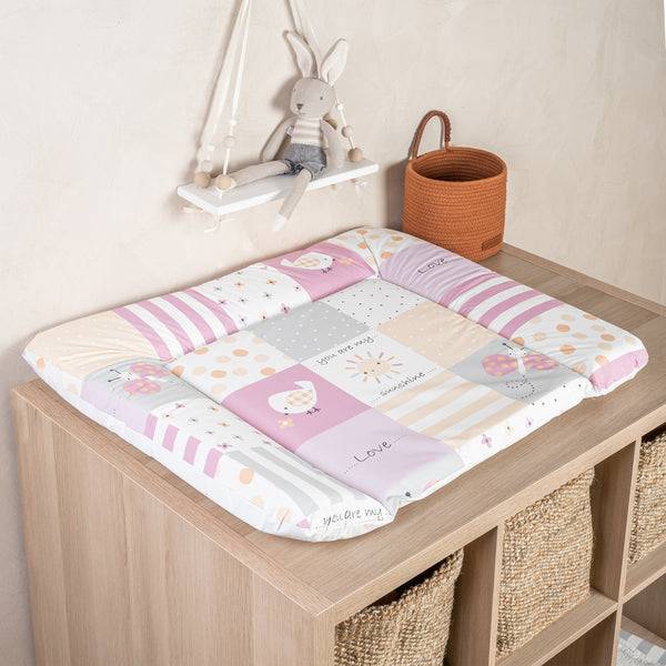 Julius Zöllner Wickelauflage "Softy", Patch Rose Kostenlose Rückgabe